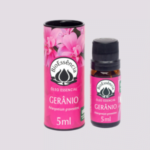 óleo essencial de gerânio 10 ml bioessência