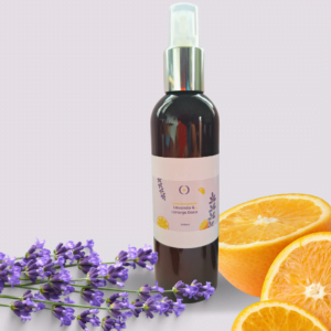 spray relaxante lavanda & laranja doce 240 ml graça de dormir