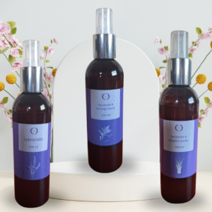 sprays relaxantes graça de dormir lavanda laranja doce e capim limão óleos essenciais