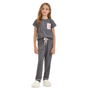 pijama-infantil-camiseta-e-calca-cinza-e-rosa