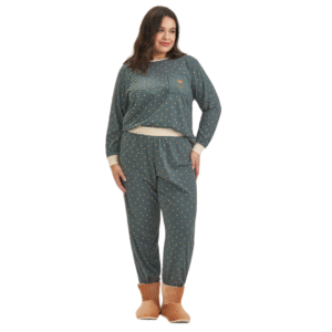 pijama-inverno-feminino-plus-size-verde-e-off-white.