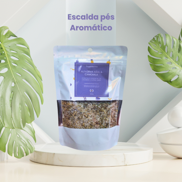escalda pés aromatico graça de dormir