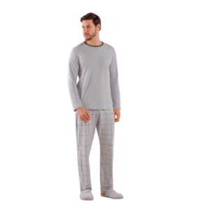pijama-masculino-inverno-100-algodao-cinza-e-listrado