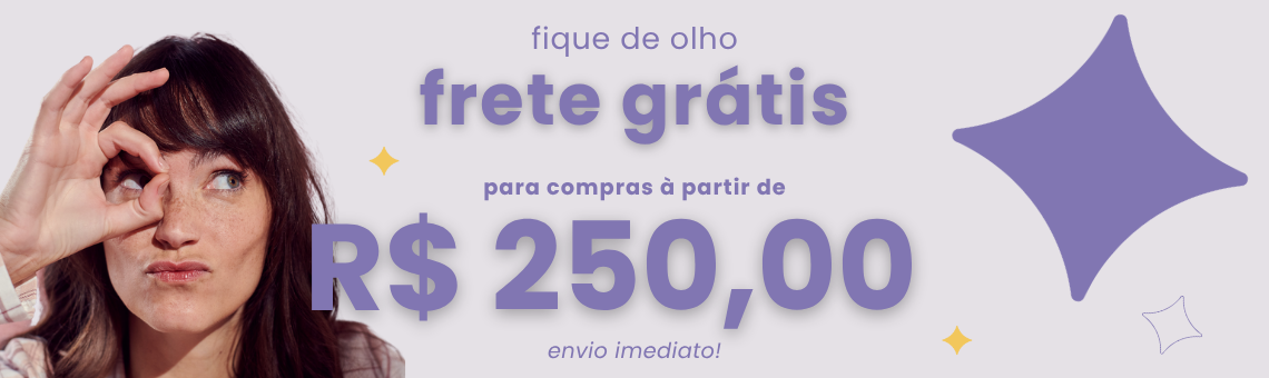 frete grátis à partir de $250,00