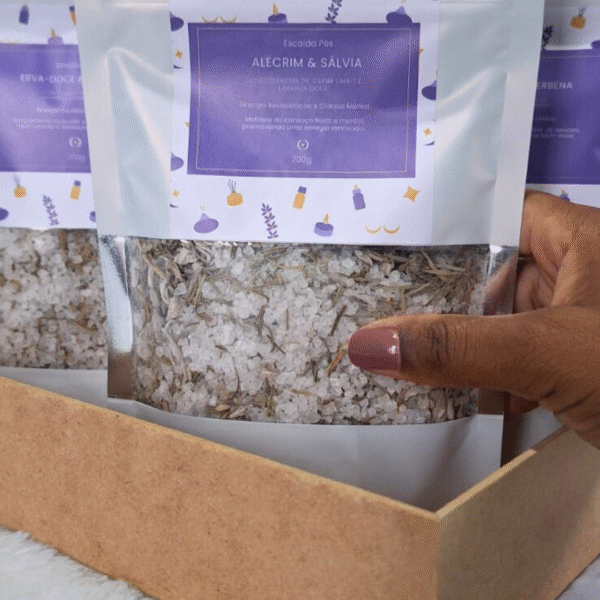 kit lembrança casamento aniversario escalda pés aromáticos graça de dormir